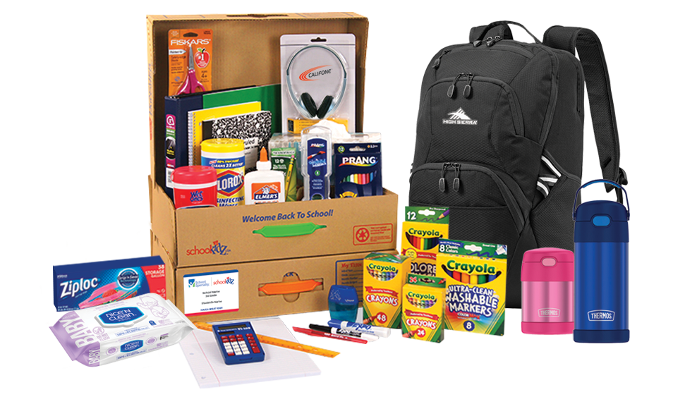 Yacht & Smith 34 Pack Preassembled School Supply Kit K-12 - at